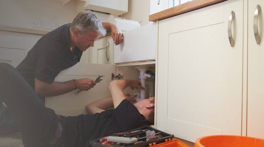 Professional sink repair in Bisbee, ND